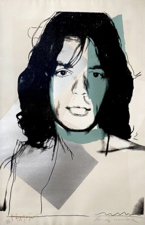 Sérigraphie Warhol - Mick Jagger (FS II 138)