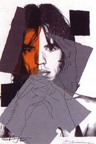 Sérigraphie Warhol - Mick Jagger II.147