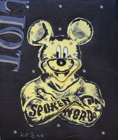 Gravure Liot - MICKEY (JAUNE)