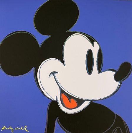 Offset Warhol - Mickey Mouse (Blue)