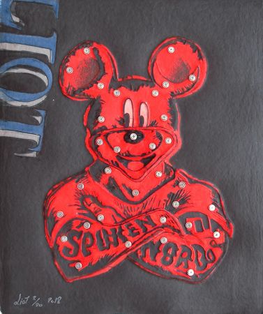 Gravure Liot - MICKEY (ROUGE)
