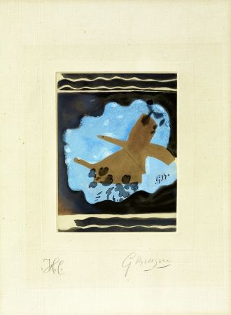 Gravure Braque - Migration