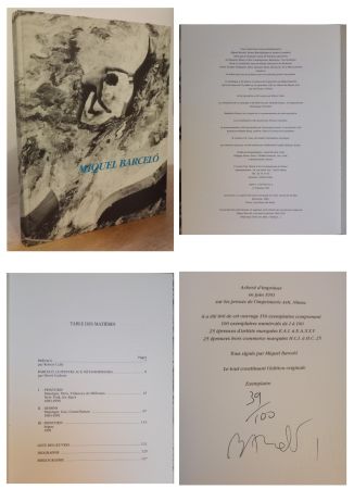 Livre Illustré Barcelo - Miquel Barcelo, Nîmes, 1991, Edition originale