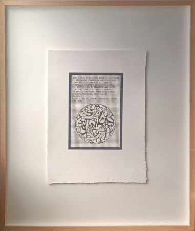 Gravure Plensa - “Mire el llit” 