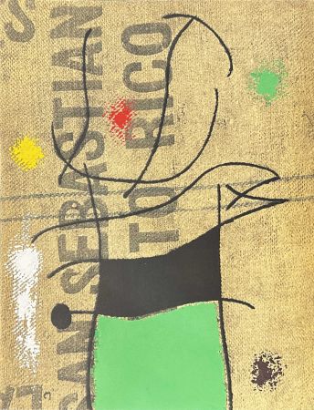 Lithographie Miró - Miro 1959-1960 