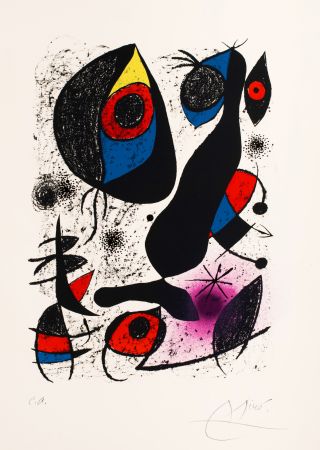 Lithographie Miró -   Miro a L’Encre