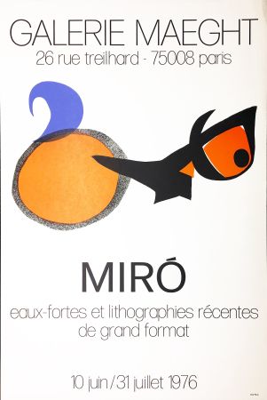 Affiche Miró - 