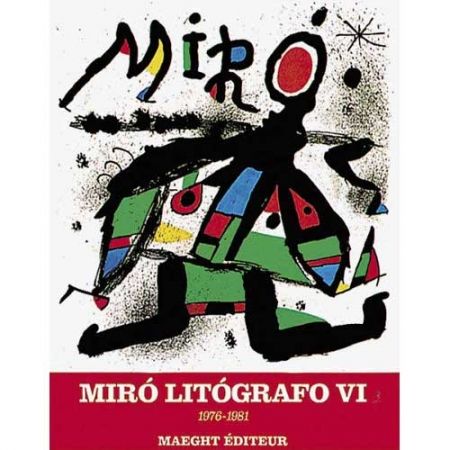 Livre Illustré Miró - MIRO LITHOGRAPH VI