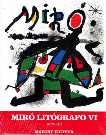 Livre Illustré Miró - MIRO LITHOGRAPHE VI 