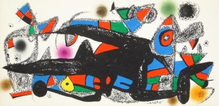 Lithographie Miró - Miro sculpteur, Danemark
