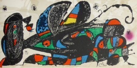 Lithographie Miró - Miro sculpteur, Iran