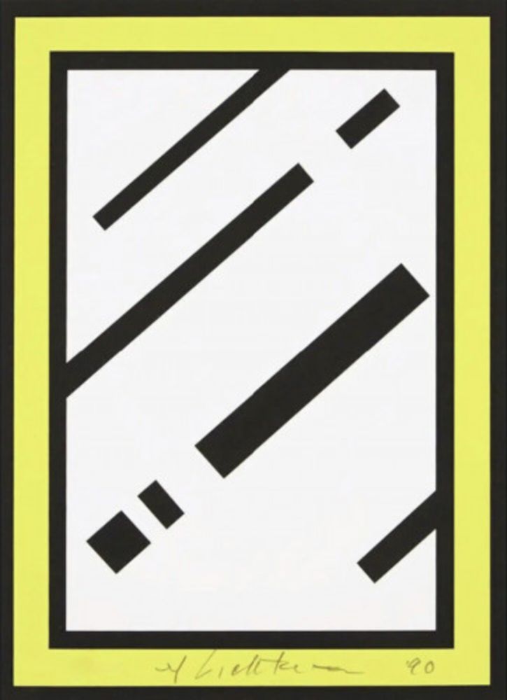 Sérigraphie Lichtenstein - Mirror