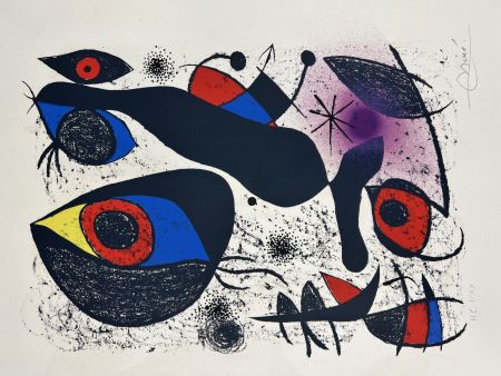 Lithographie Miró - Miró a l’encre