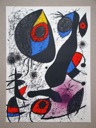 Lithographie Miró - Miró a l'encre