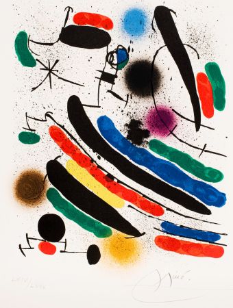 Aucune Technique Miró - Miró lithographe I (Maeght 856)