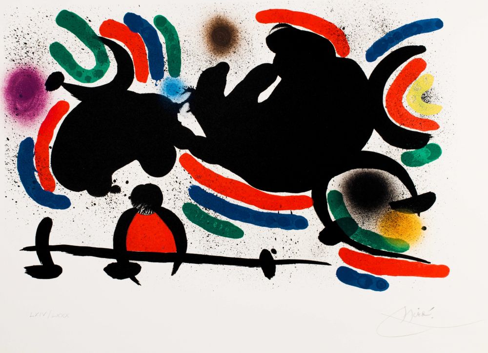 Aucune Technique Miró -  Miró lithographe I (Maeght 860)