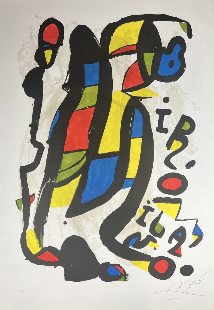 Lithographie Miró - Miró Milano