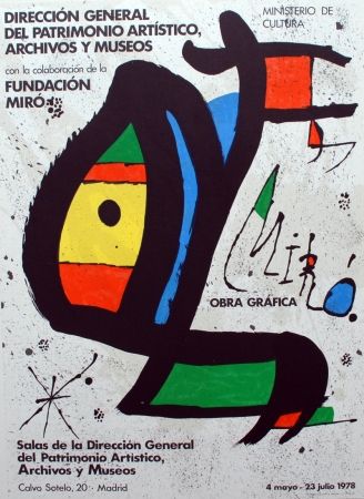 Lithographie Miró - Miró obra gráfica