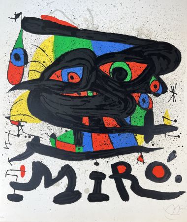 Lithographie Miró - Miró Sculptures ( Ref M 755 )