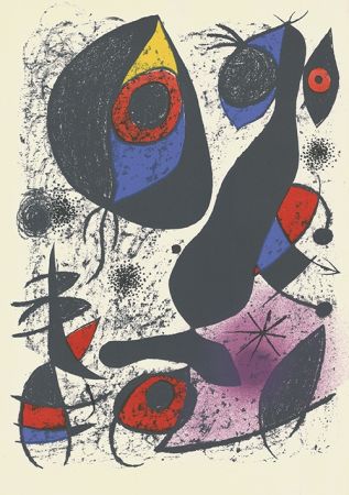 Lithographie Miró - Miró à l'encre