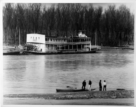 Photographie Evans - Mississippi steamboat