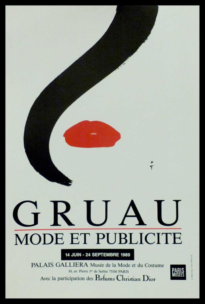 Offset Gruau - MODE ET PUBLICITE PALAIS GALLIERA