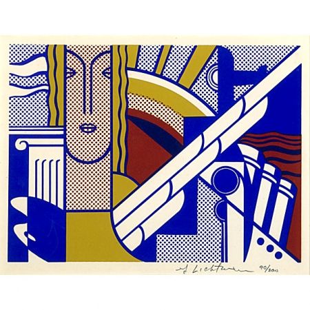 Sérigraphie Lichtenstein - Modern Art Poster 