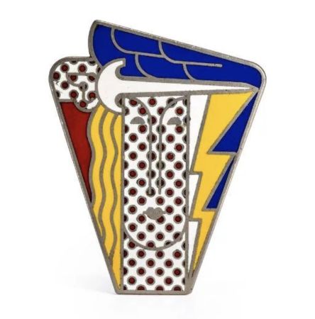 Multiple Lichtenstein - Modern Head Enamel Pin