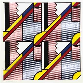Sérigraphie Lichtenstein - Modern Print