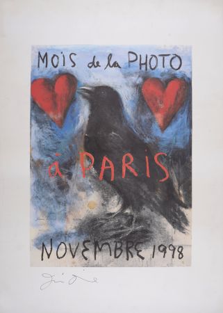 Sérigraphie Dine - Mois de la photo, 1998 - Hand-signed!
