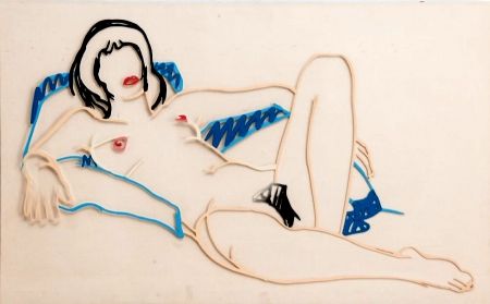 Aucune Technique Wesselmann - Monica Lying on Blanket