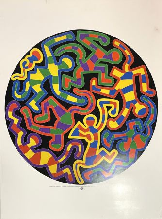 Affiche Haring - Monkey Puzzle