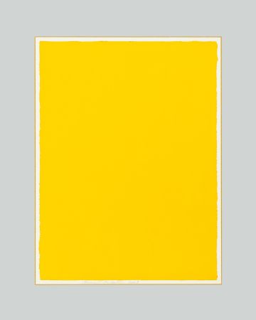 Aucune Technique Aubertin - Monocromo giallo