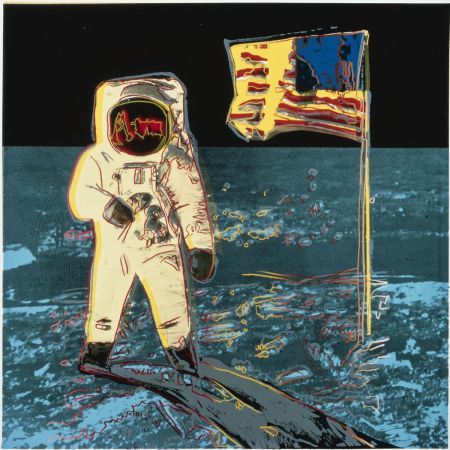 Sérigraphie Warhol - Moonwalk (FS II.404)