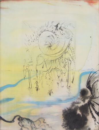 Lithographie Dali - MOSE' SALVATO DALLE ACQUE