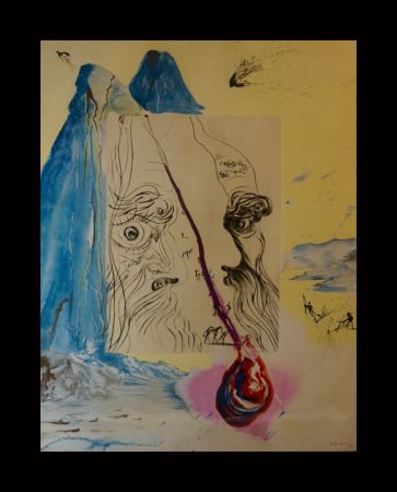 Gravure Dali - Moses & Monotheism The Tear of Blood