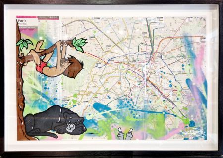 Aucune Technique Fat - Mowgli & Bagheera (Metro Map of Paris)