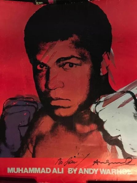 Lithographie Warhol - Muhammad Ali