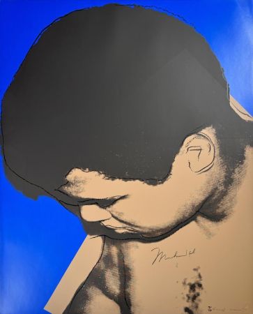 Sérigraphie Warhol - Muhammad Ali: Looking Down, II.180