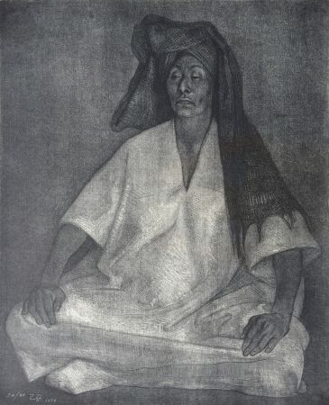 Lithographie Zuniga - Mujer de Oaxaca