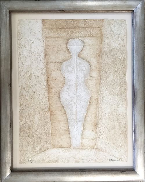 Gravure Tamayo - Mujer en Blanco - Woman in White (Pereda 174)