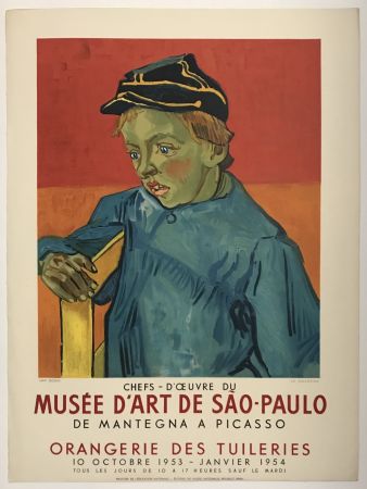 Affiche Van Gogh - Musee d'Art de Sao-Paulo