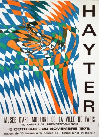 Lithographie Hayter - Musee D'Art Moderne de Paris