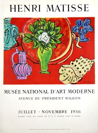Lithographie Matisse - Musee Natianal D'Art Moderne