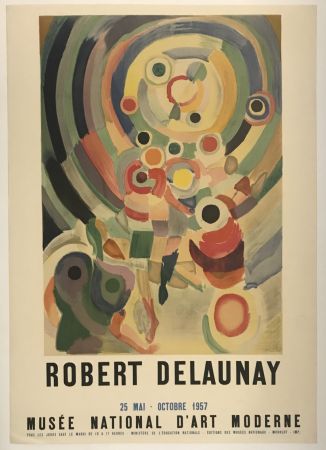 Lithographie Delaunay - Musee National d'Art Moderne