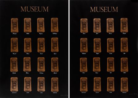 Sérigraphie Broodthaers - Museum - Museum