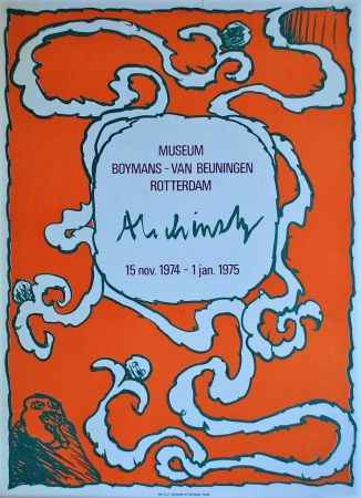 Affiche Alechinsky - Museum Rotterdam