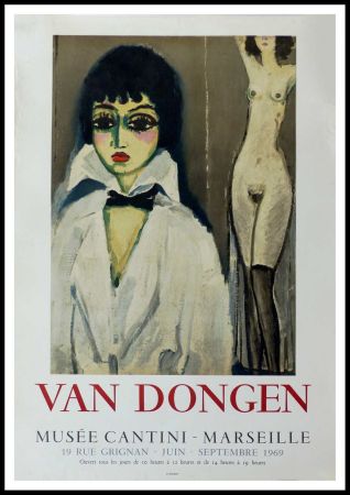 Lithographie Van Dongen - Musée Cantini Marseille - VAN DONGEN