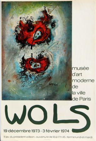 Affiche Wols - Musée  D'Art  Moderne de Paris