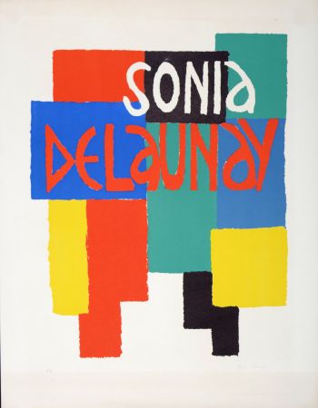 Lithographie Delaunay - Musée de Grenoble, 1974 